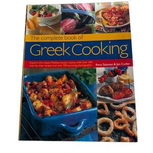 Greek Cooking Cookbook in like new condition